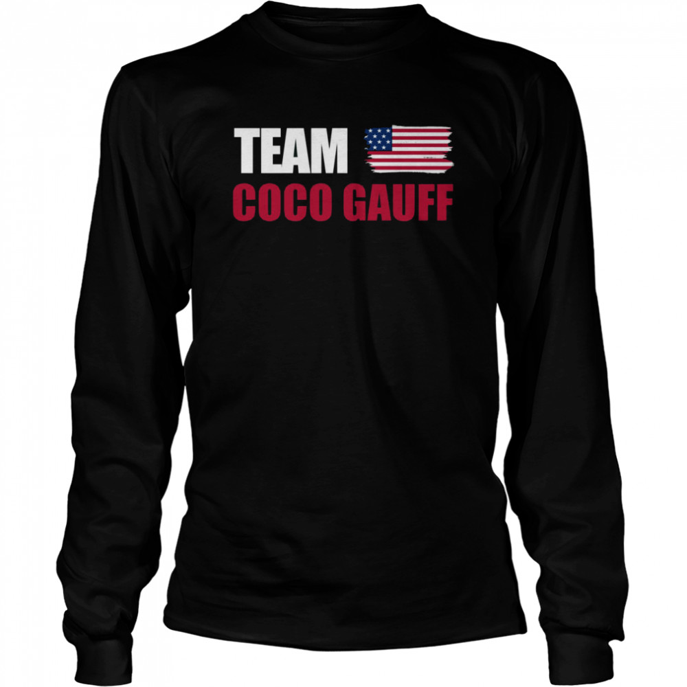 Team Coco Gauff T  Long Sleeved T-Shirt