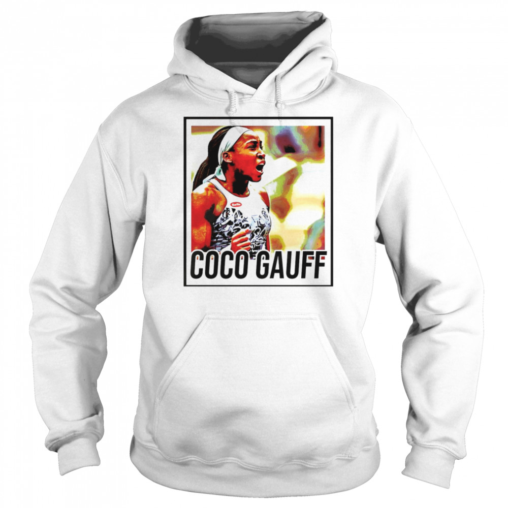 Tennis Player Coco Gauff Fan And Lover  Unisex Hoodie