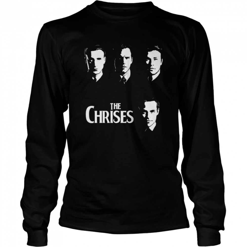 The Chrises Chris Pine X The Beatles Shirt Long Sleeved T-Shirt