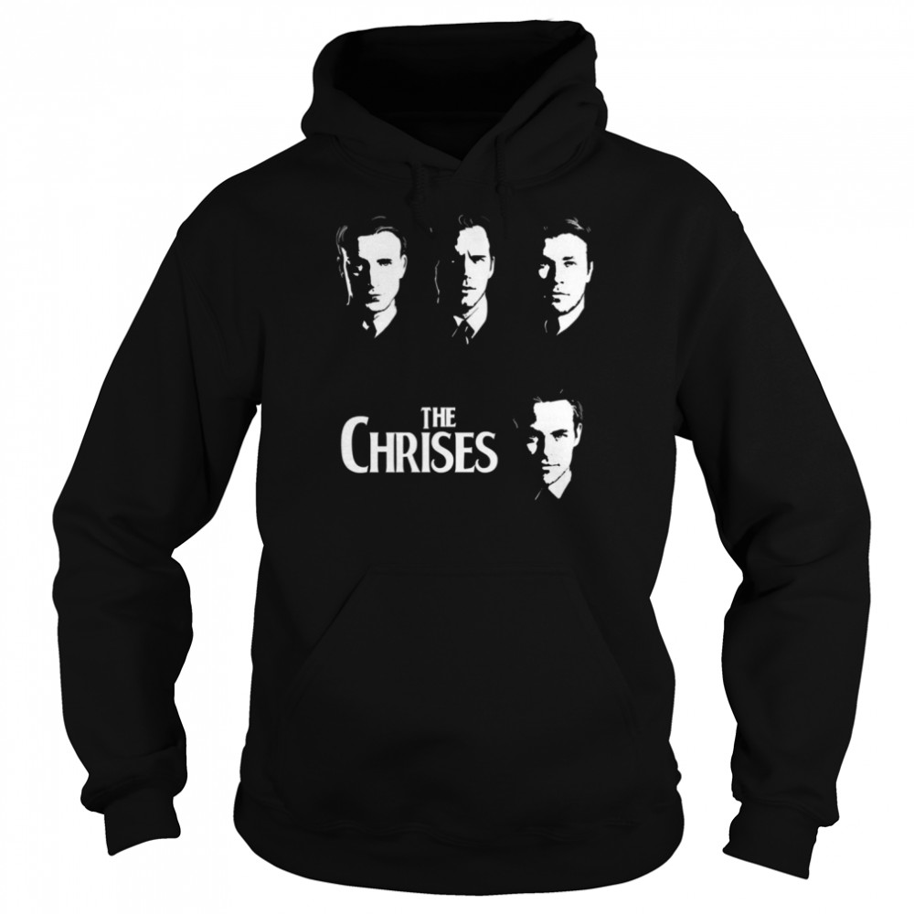 The Chrises Chris Pine X The Beatles Shirt Unisex Hoodie