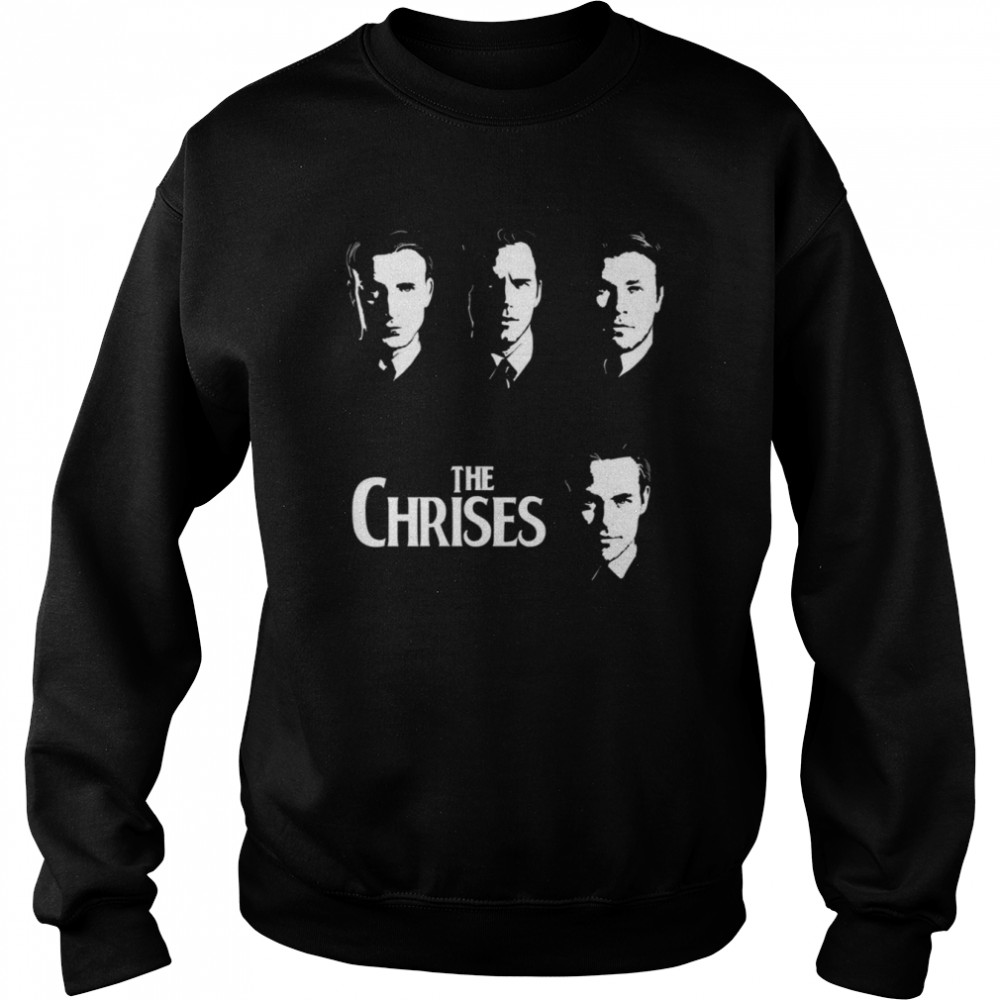The Chrises Chris Pine X The Beatles Shirt Unisex Sweatshirt