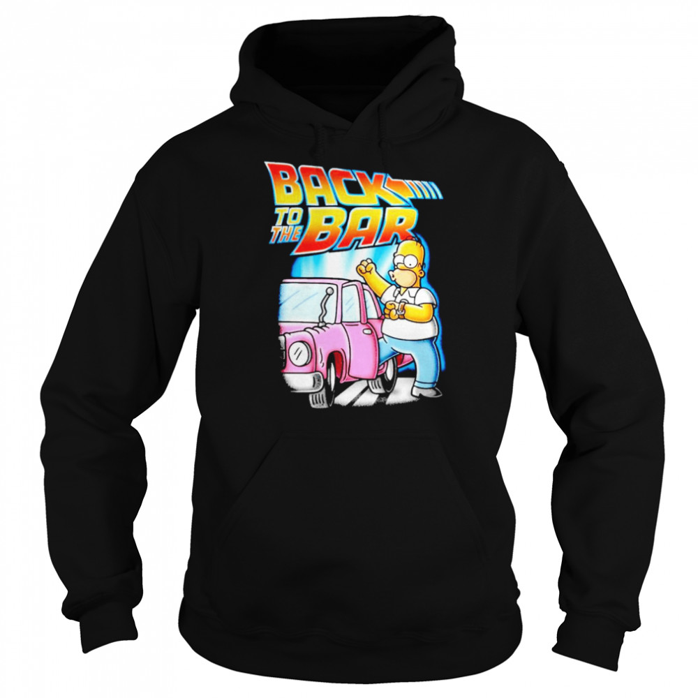 The Simpsons Back To The Bar Shirt Unisex Hoodie