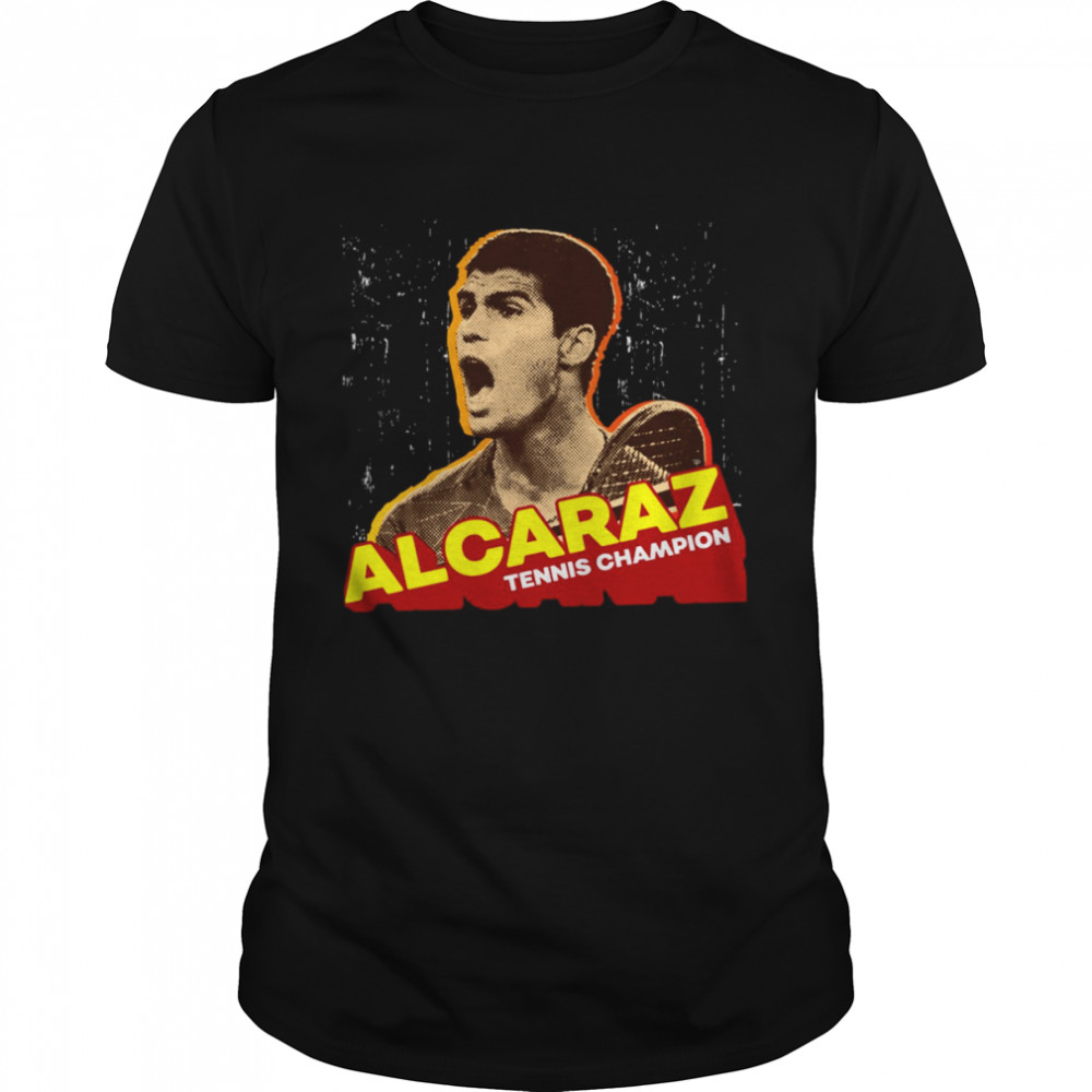 Vintage Carlos Alcaraz Tennis Champion shirt