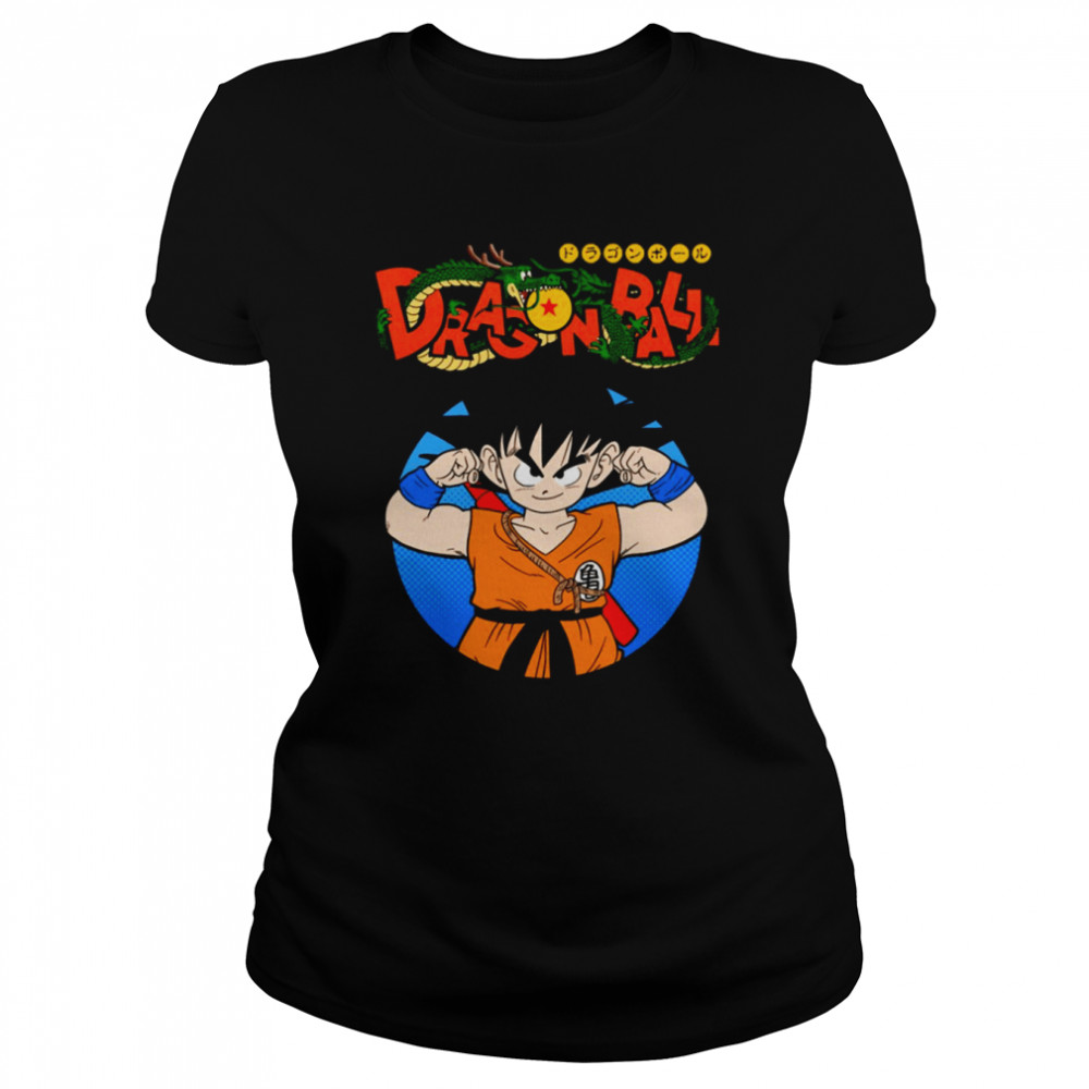 Yoi Dragon Ball Anime Shirt Classic Womens T Shirt