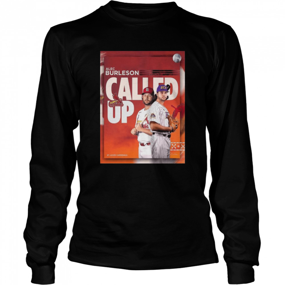 Awesome Alec Burleson Called Up St Louis Cardinals Essential Shirt Long Sleeved T-Shirt