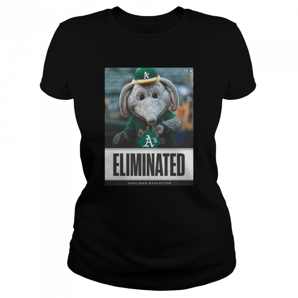 Awesome Oakland Athletics Eliminated From Nfl Playoffs Essential Shirt Classic Women'S T-Shirt