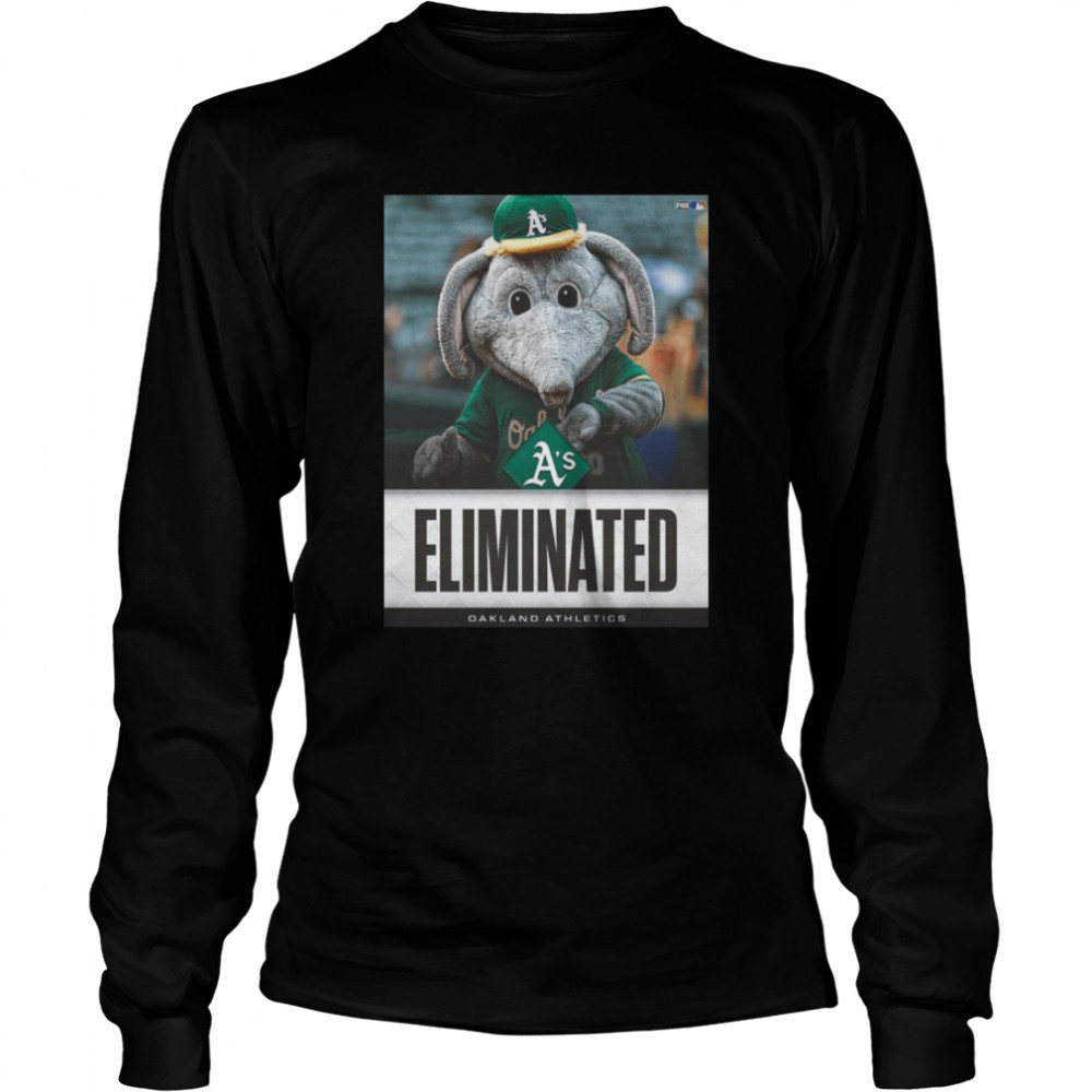 Awesome Oakland Athletics Eliminated From Nfl Playoffs Essential Shirt Long Sleeved T-Shirt