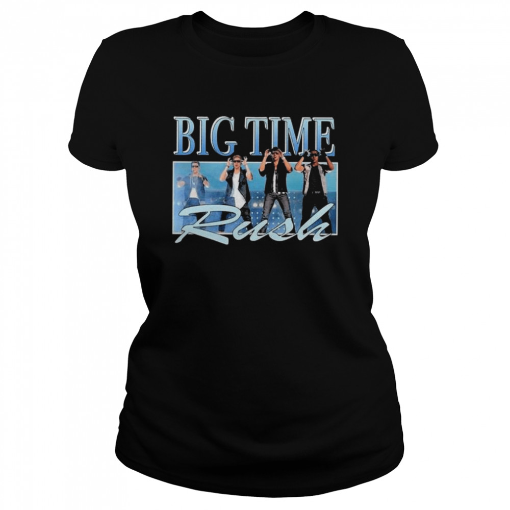 Big Time Rush Band 2022 Pop Music Vintage Shirt Classic Women'S T-Shirt