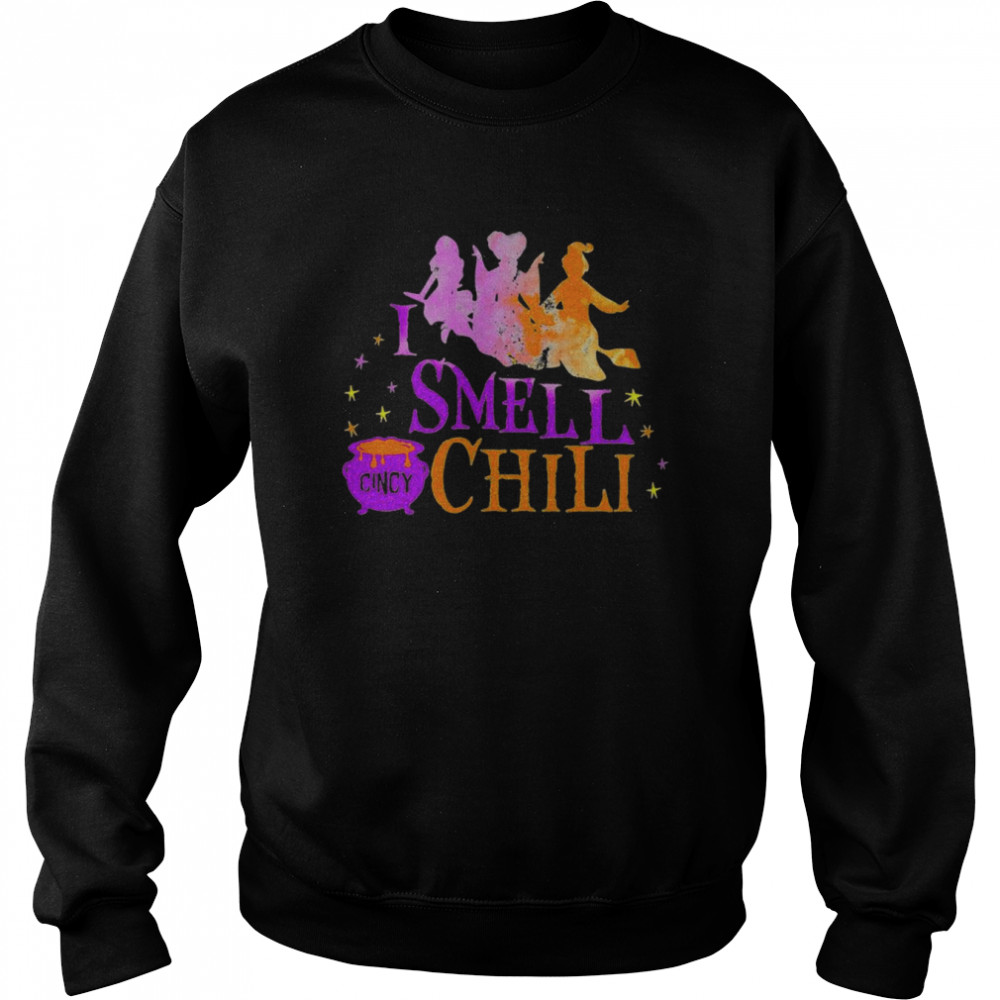 cincinnati Hocus Pocus I smell chili Halloween shirt Unisex Sweatshirt