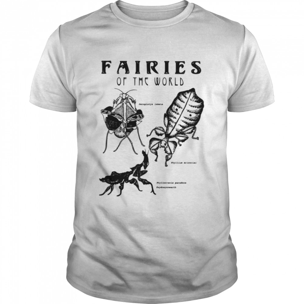 Fairies Of The World shirt