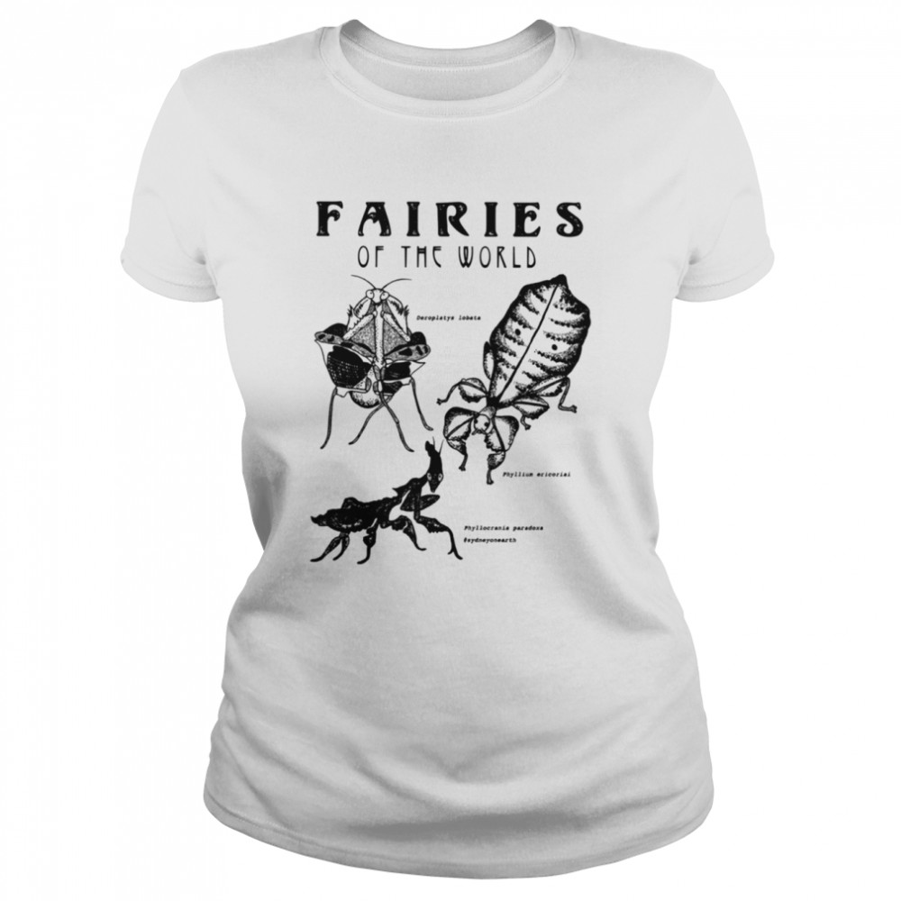 Fairies Of The World Shirt Classic Womens T Shirt