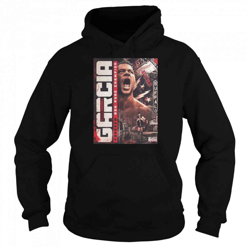 Garcia Is Aew And New Roh Pure Champion Essential Shirt Unisex Hoodie