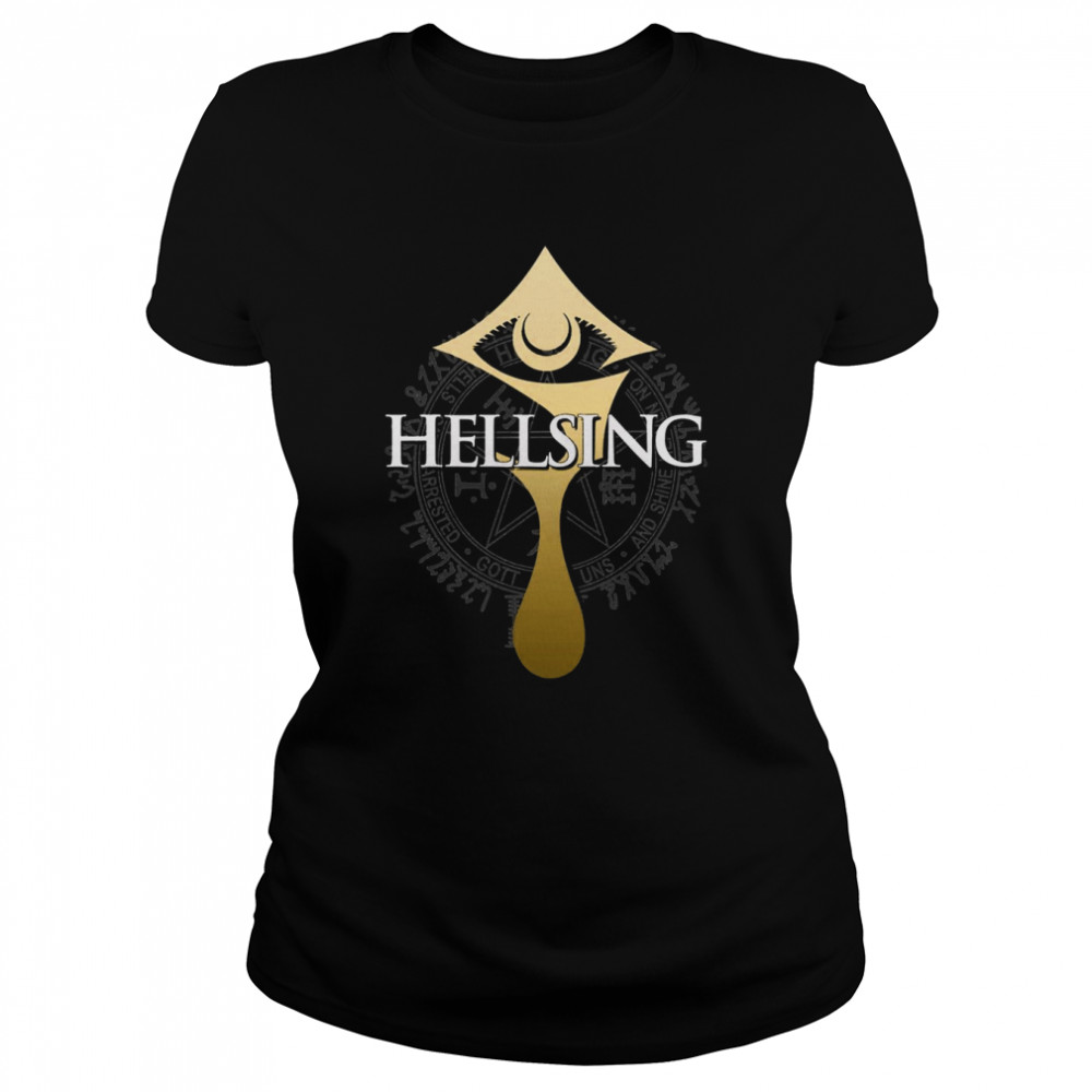 Hellsing Eye Anime Shirt Classic Women'S T-Shirt