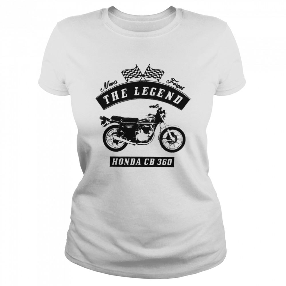 Honda Cb 360 The Legend Shirt Classic Women'S T-Shirt