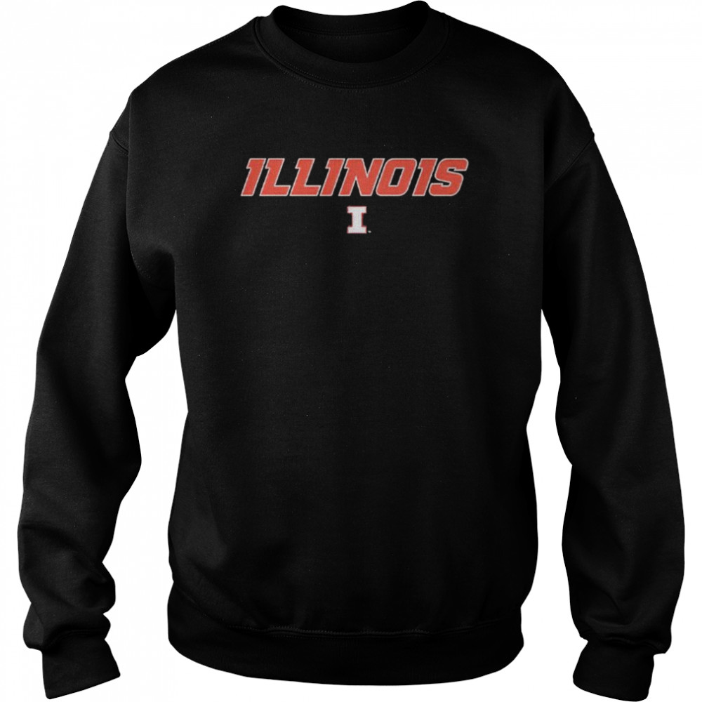 Illinois Fighting Illini Wordmark Shirt Unisex Sweatshirt