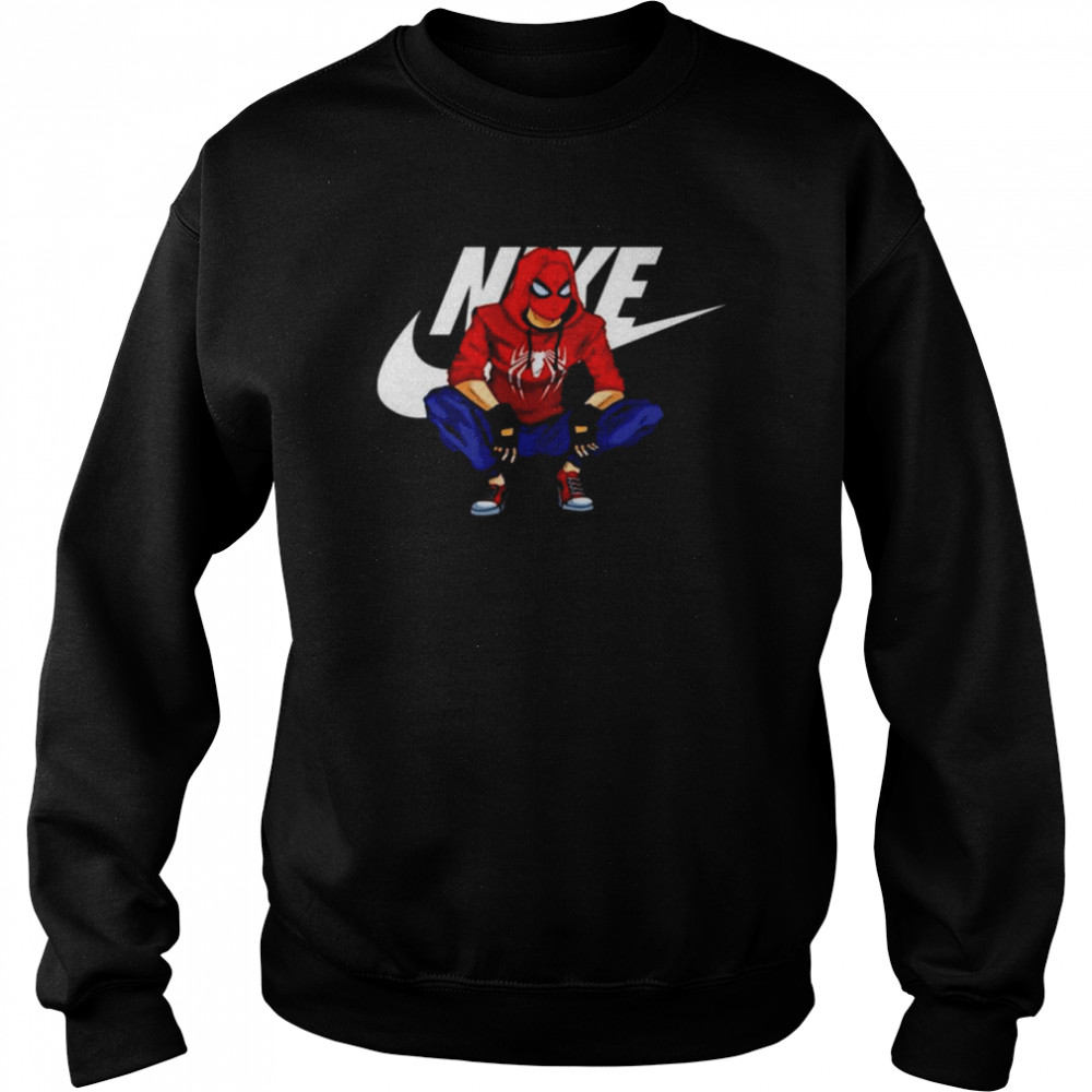 Marvel Spider Man Nike Shirt Unisex Sweatshirt