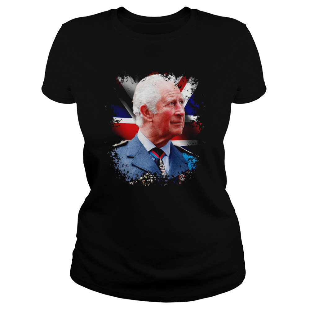 New Britain King Charles Iii Flag T- Classic Women'S T-Shirt