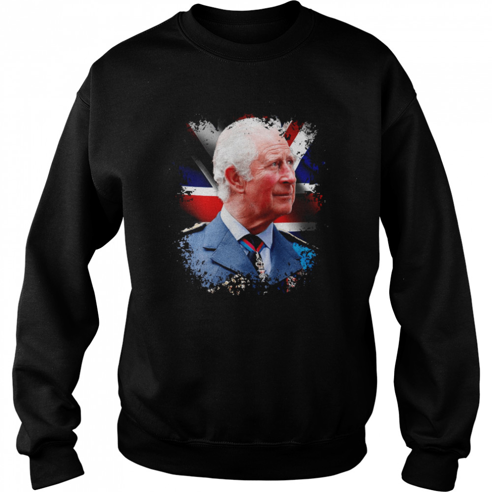 New Britain King Charles Iii Flag T- Unisex Sweatshirt