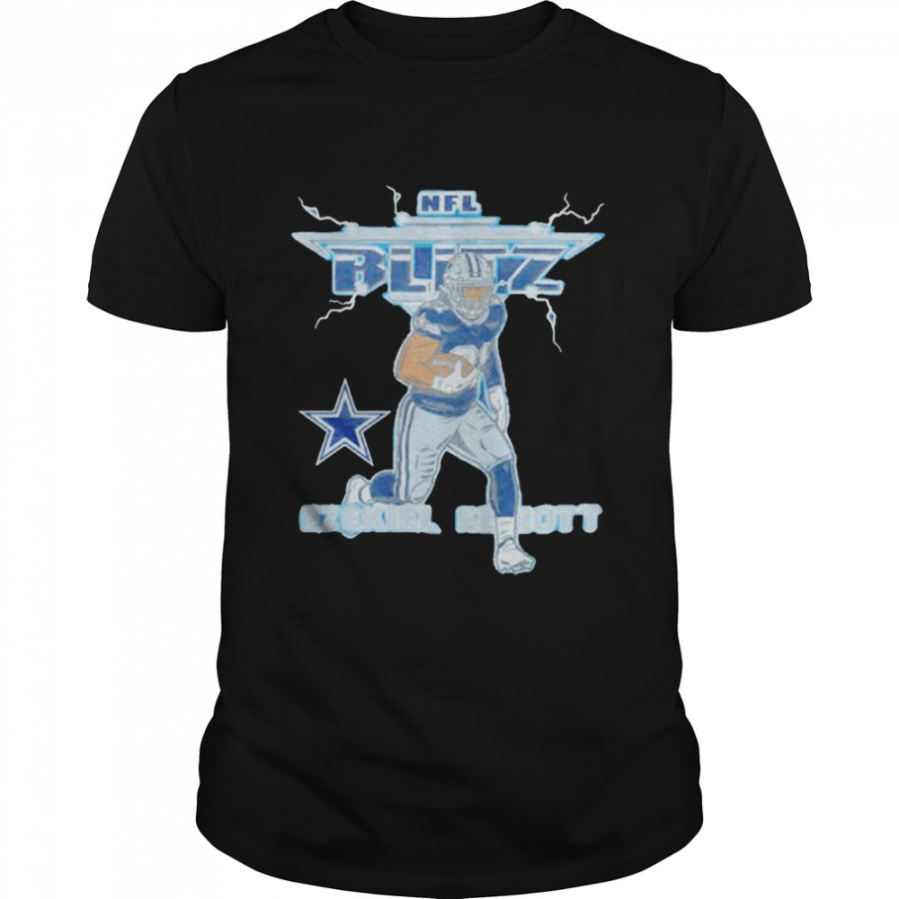 NFL Blitz Cowboys Ezekiel Elliott T-shirt