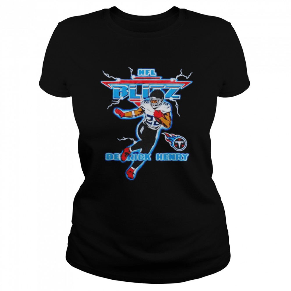 Nfl Blitz Titans Derrick Henry Shirt Classic Women'S T-Shirt