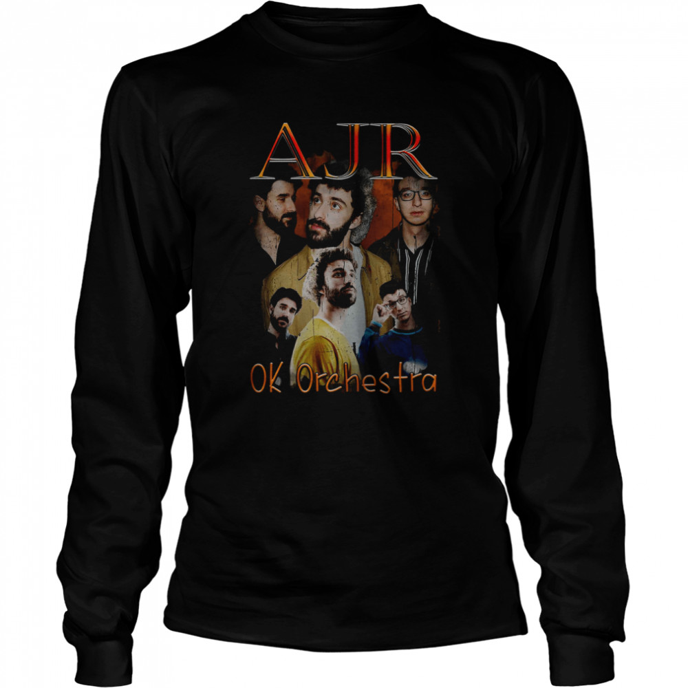 Ok Orchestra Ajr Band Vintage 90S Indie Pop Shirt Long Sleeved T Shirt