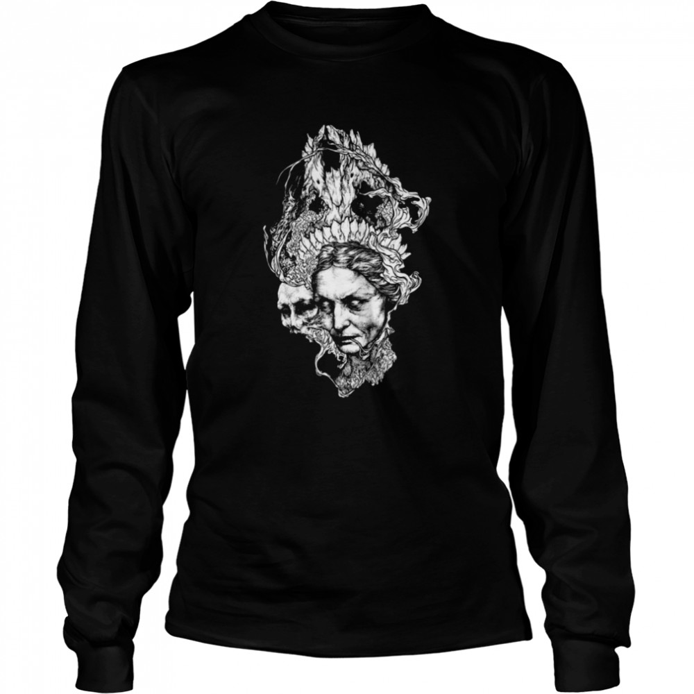 Old Witch Horror Shirt Long Sleeved T-Shirt