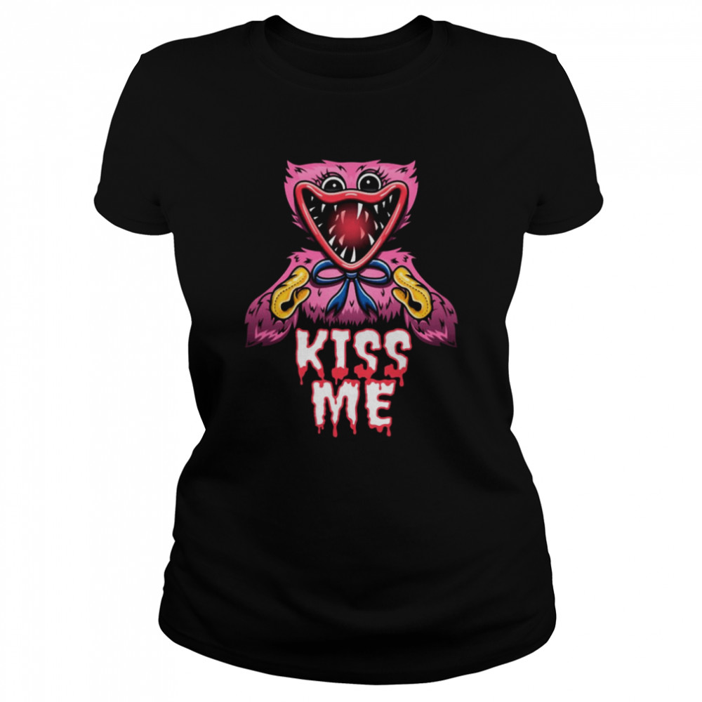 Poppy Playtime Kiss Me Game Shirt Classic Women'S T-Shirt