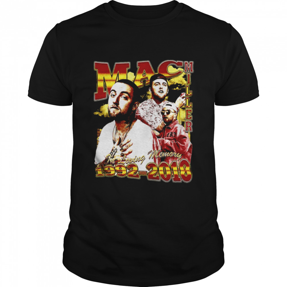 Rapper Mac Miller 1992 2018 Vintage Bootleg shirt