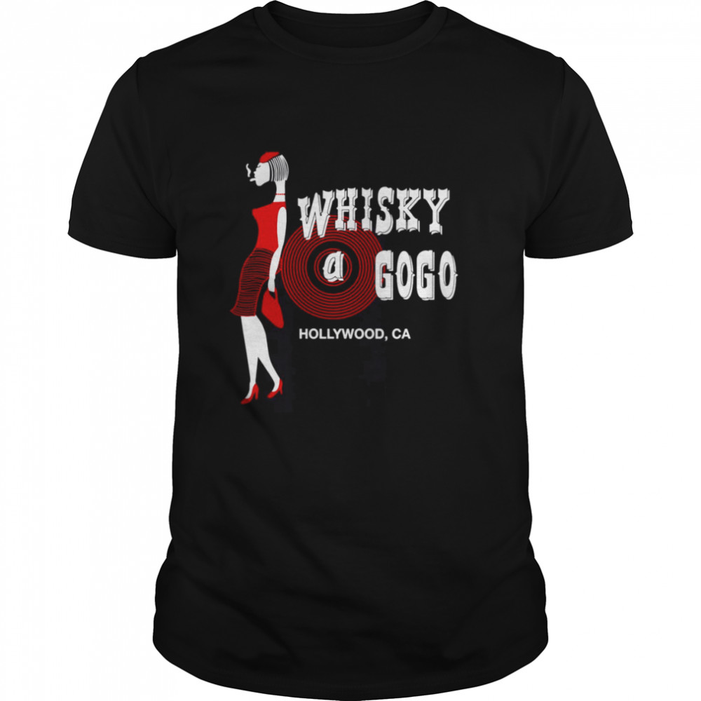 Rare Shirt Whiskey A Go Go 80s Hollywood California Rock And Roll shirt