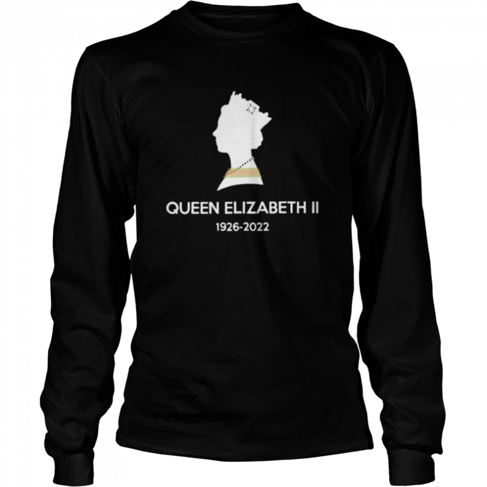 Rest In Peace Tribute Rip Queen Elizabeth Ii Thank For The Memories T Long Sleeved T Shirt