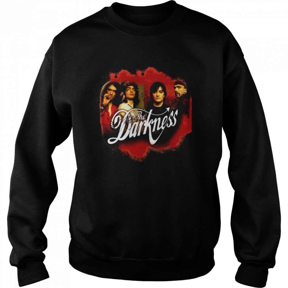 Retro British Rock Band The Darkness Shirt Unisex Sweatshirt