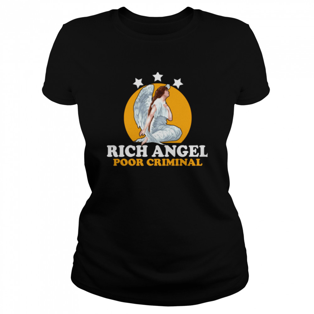 Rich Angel Poor Criminal Eliza Fletcher Victim Of Kidnapping Shirt Classic Womens T Shirt