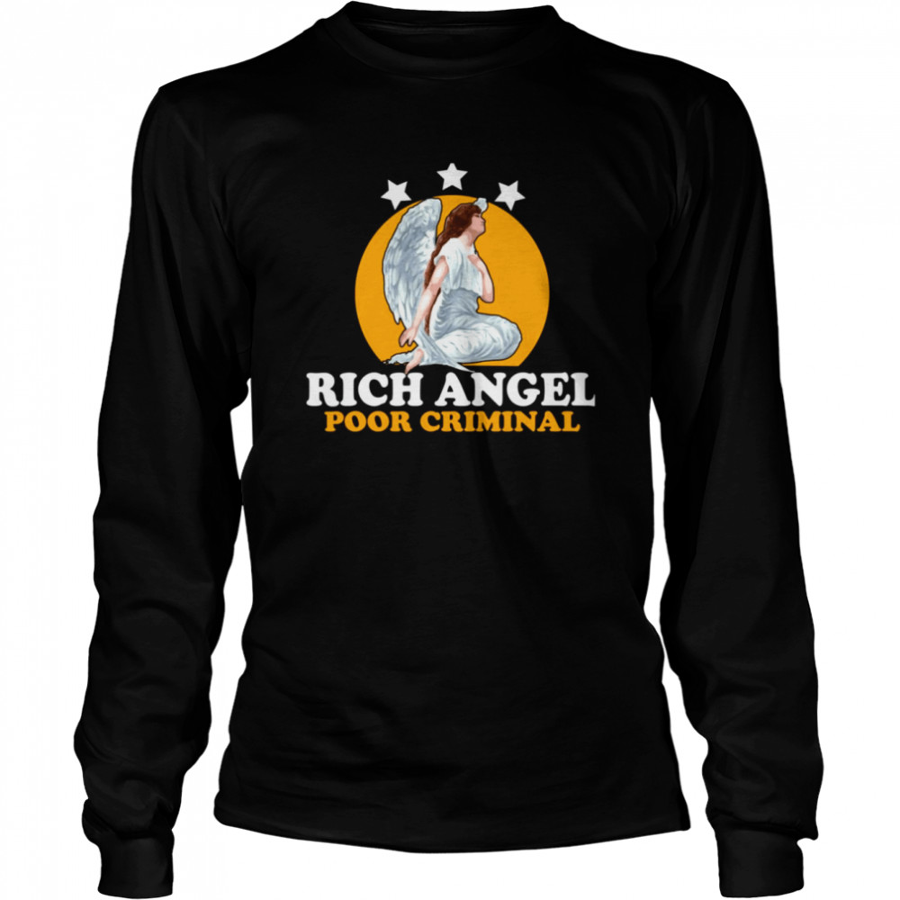 Rich Angel Poor Criminal Eliza Fletcher Victim Of Kidnapping Shirt Long Sleeved T-Shirt