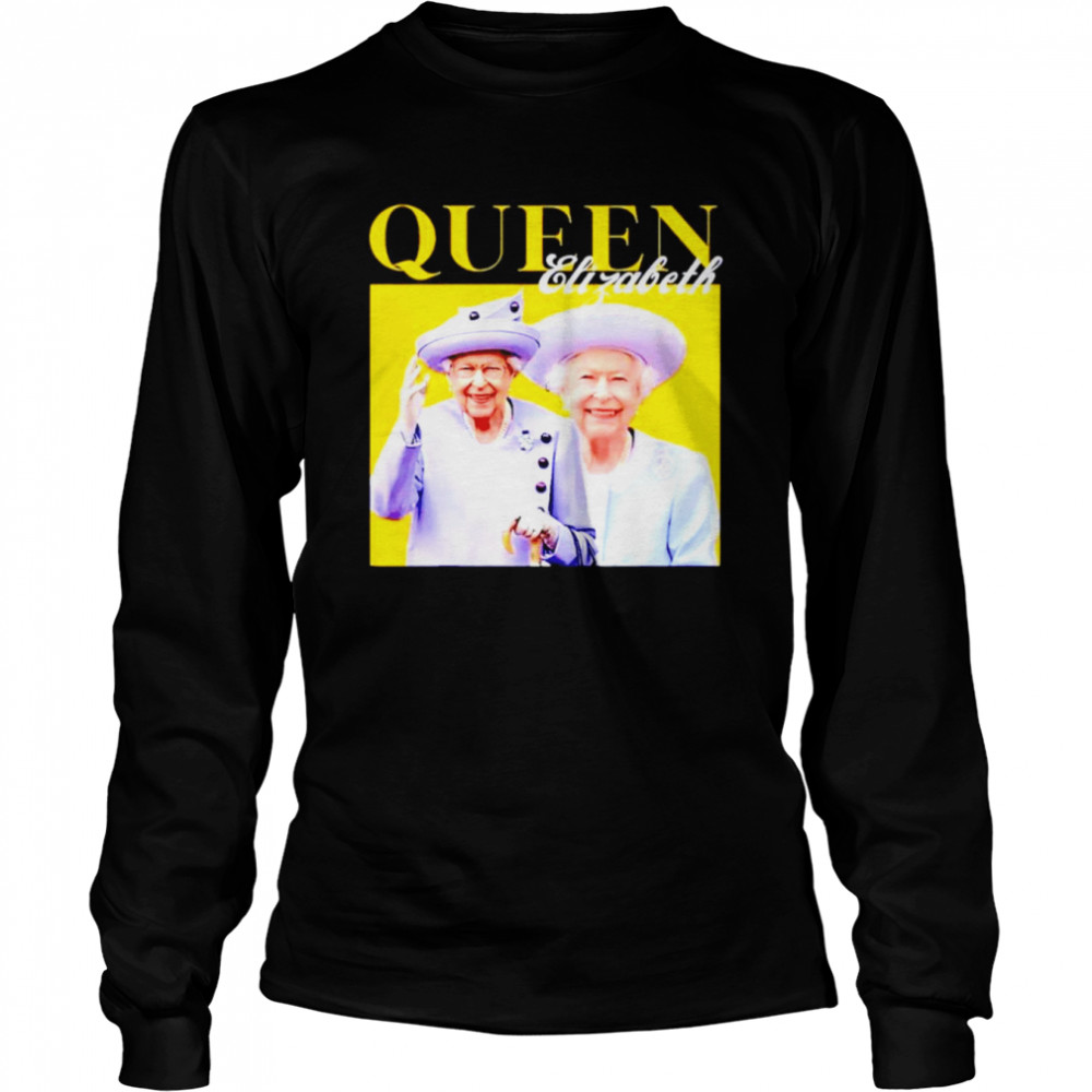 Rip Queen Elizabeth Ii Majesty The Queen Queen Of England Since 1952 Shirt Long Sleeved T-Shirt