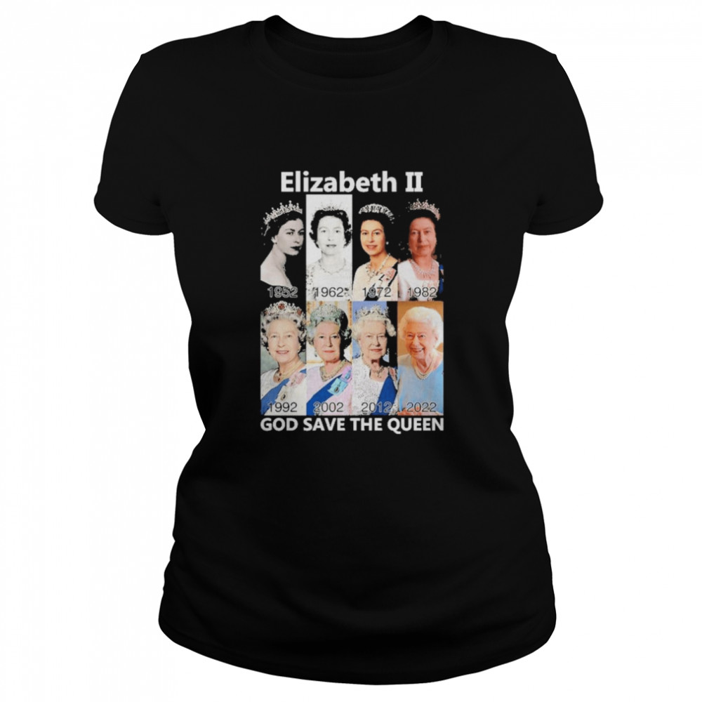 Rip Queen Elizabeth Ii Thanks For The Memories 1926-2022 Majesty The Queen T-Shir Classic Women'S T-Shirt