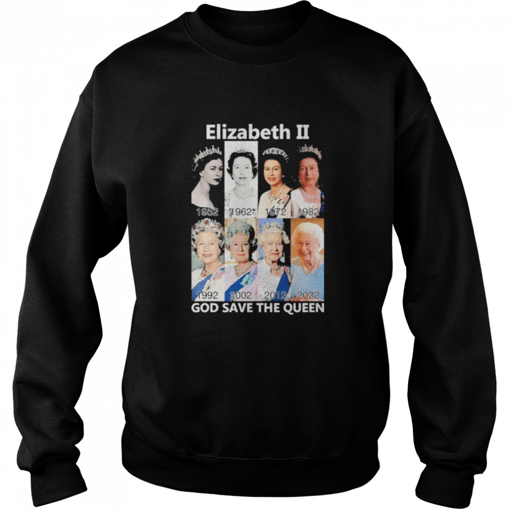 Rip Queen Elizabeth Ii Thanks For The Memories 1926-2022 Majesty The Queen T-Shir Unisex Sweatshirt