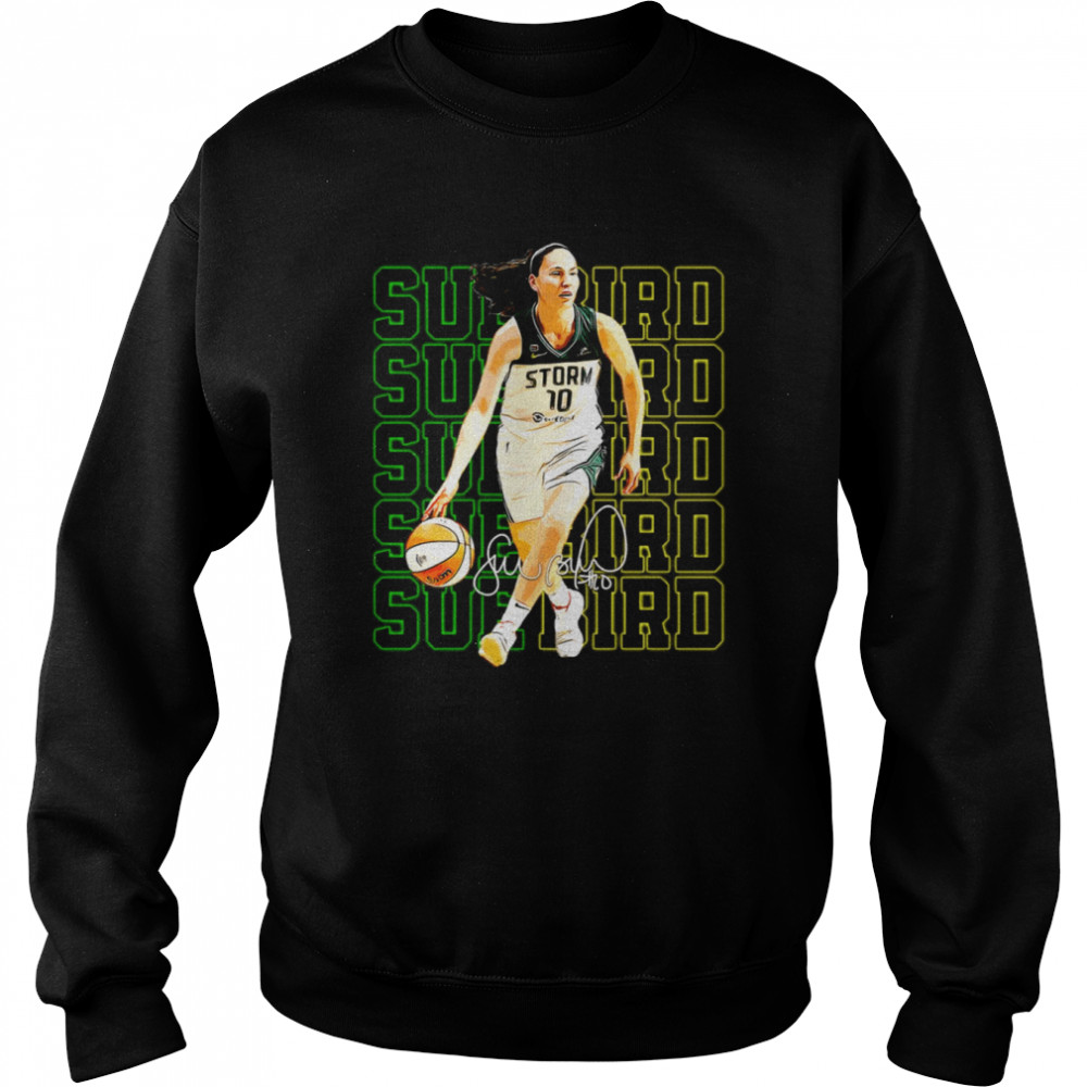Sue Bird Legend Basketball Signature Vintage Retro 80s shirt Unisex Sweatshirt