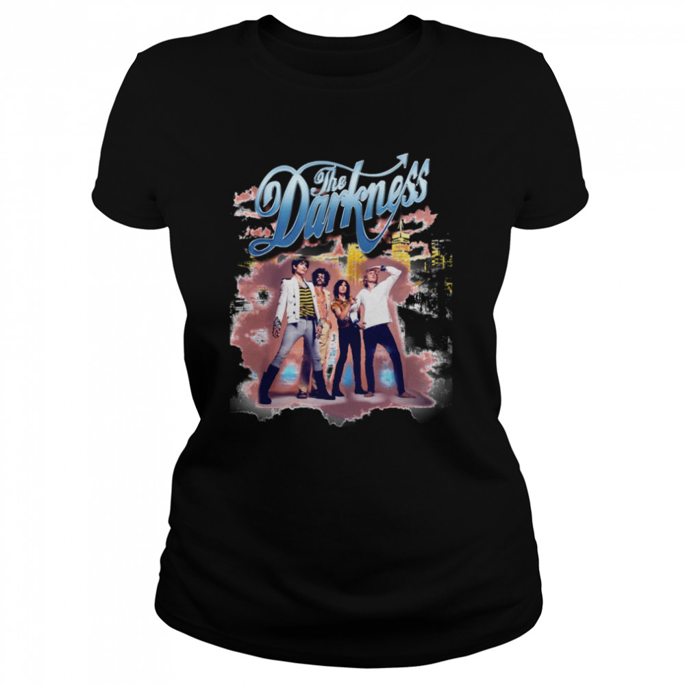 The Darkness Band Vintage Bootleg 90S Shirt Classic Womens T Shirt