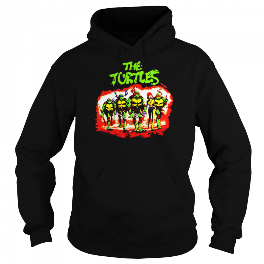 The Ninja Turtles Superhero Cartoon Shirt Unisex Hoodie