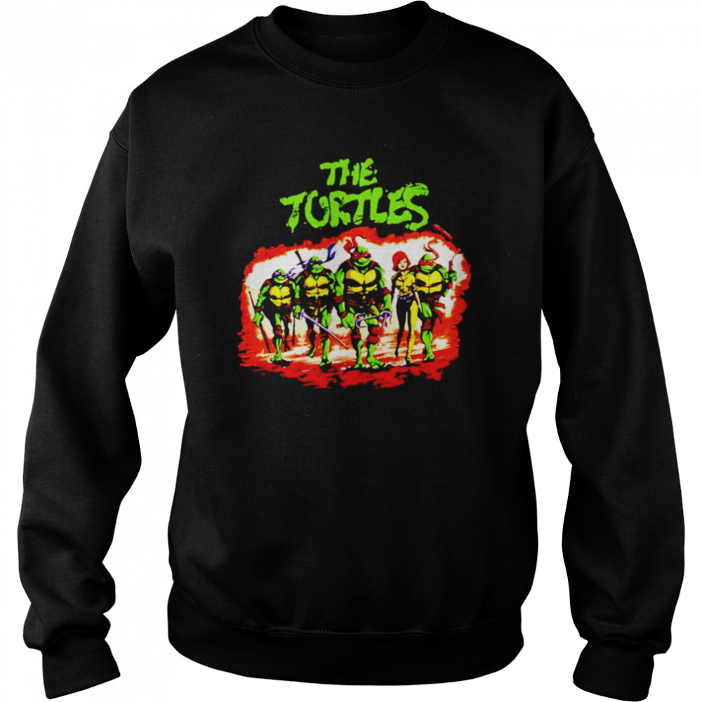 The Ninja Turtles Superhero Cartoon Shirt Unisex Sweatshirt
