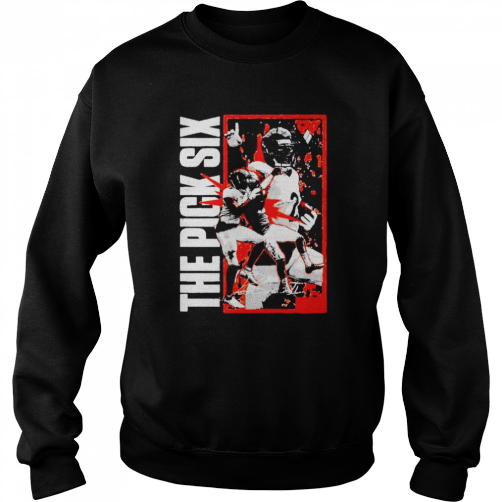 The Pick Six American Football Shirt Unisex Sweatshirt