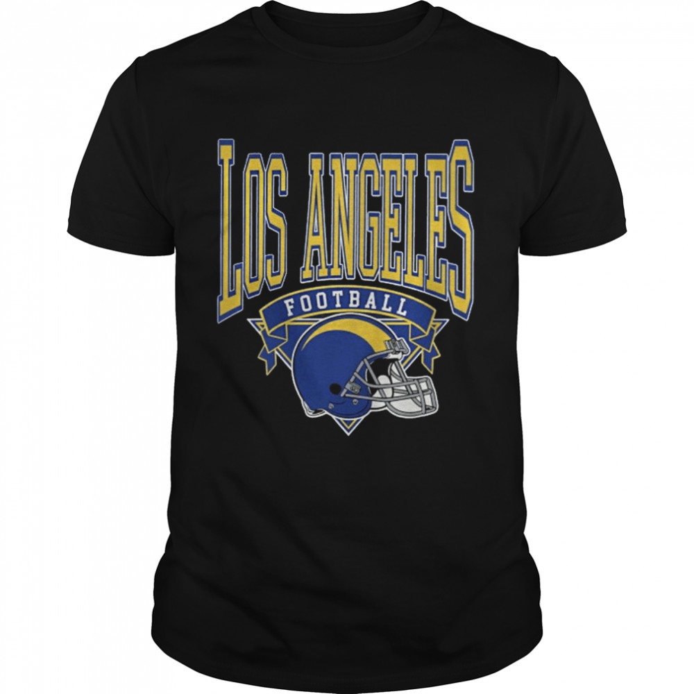Vintage Style Los Angeles Football Los Angeles Rams T Shirt