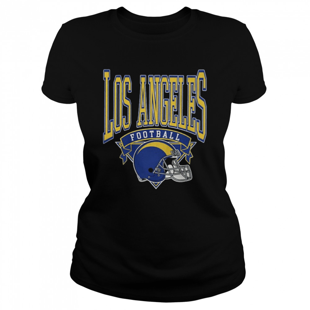 Vintage Style Los Angeles Football Los Angeles Rams T  Classic Women'S T-Shirt