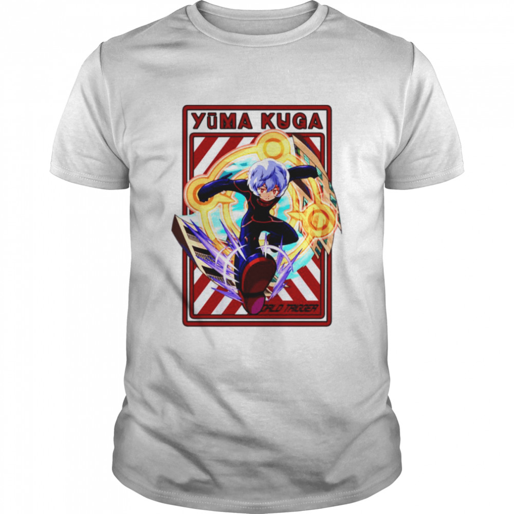 Animated Yuma Kuga World Trigger shirt