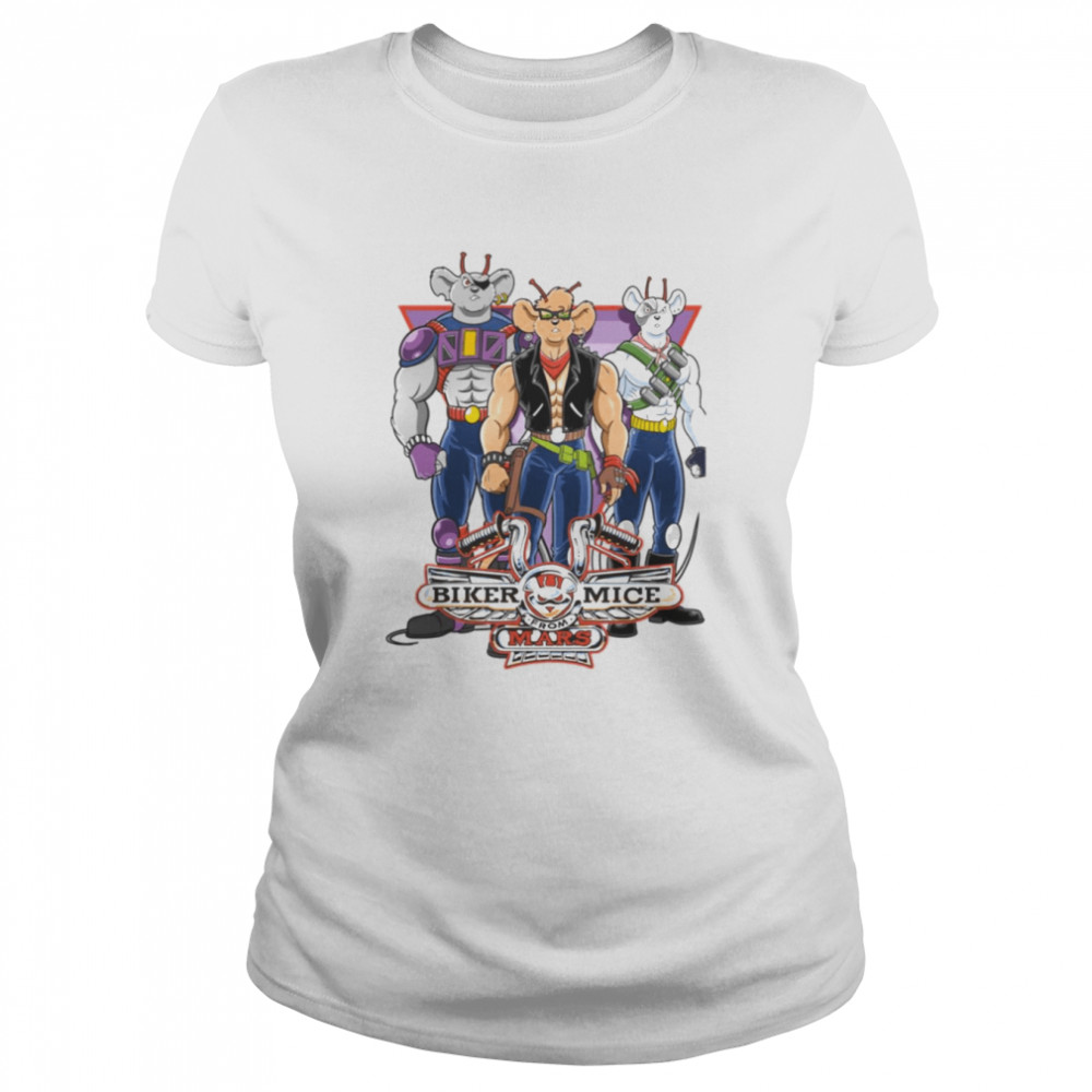 Biker Warriors Mars Shirt Classic Women'S T-Shirt
