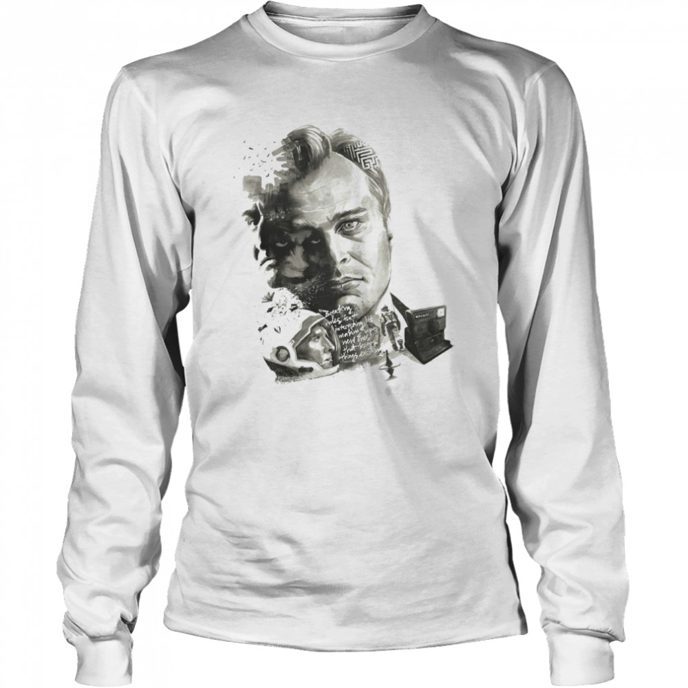 Christopher Nolan Art Interstellar Dunkirk Gift Birthday T Long Sleeved T Shirt