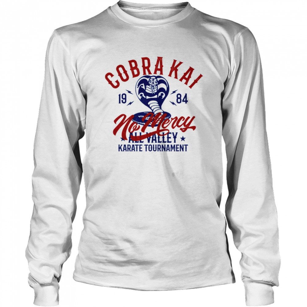 Cobra Karate Tournament Cobra Kai T- Long Sleeved T-Shirt