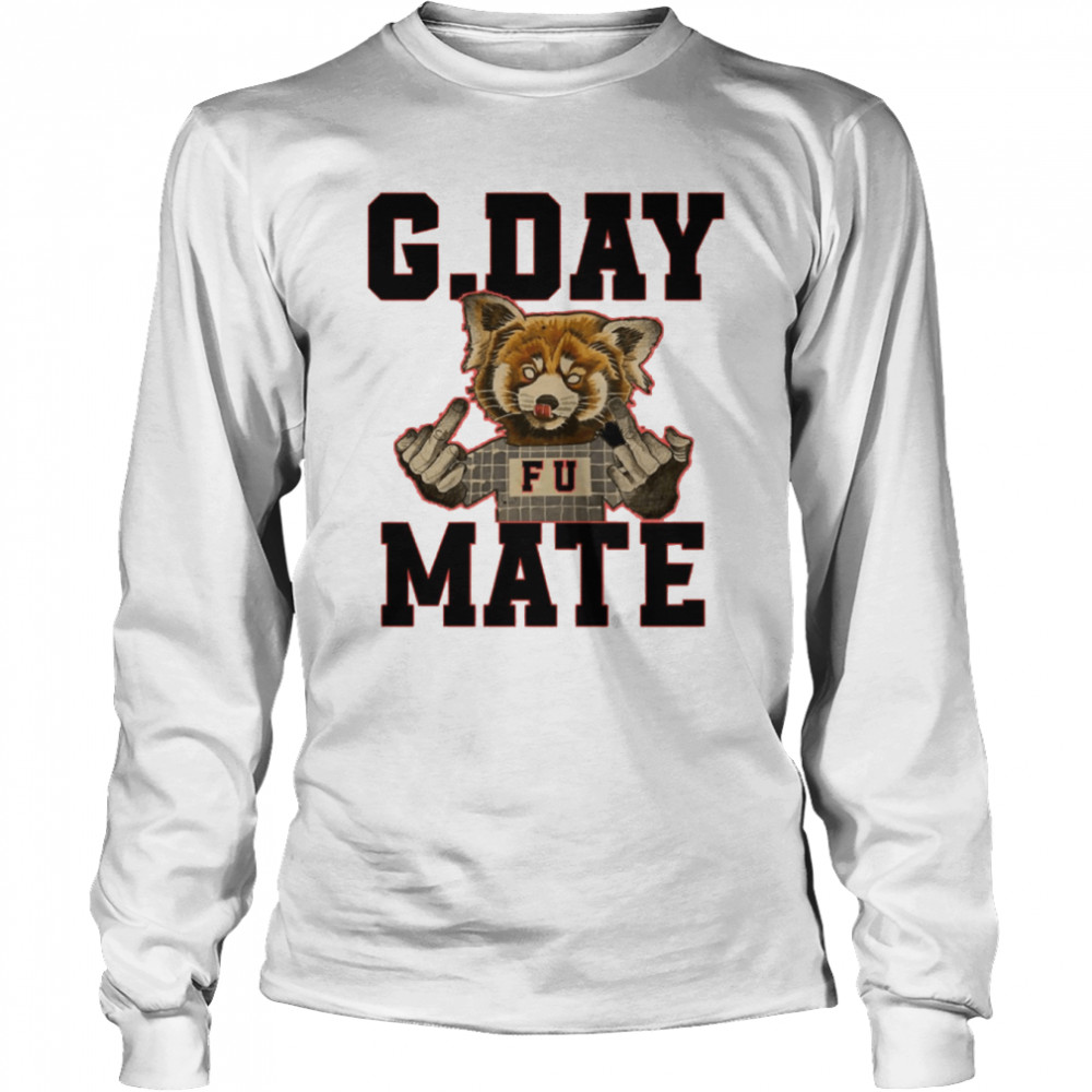 Gday Mate Good Day Mate Ozzy Saying Australian Slang Shirt Long Sleeved T-Shirt
