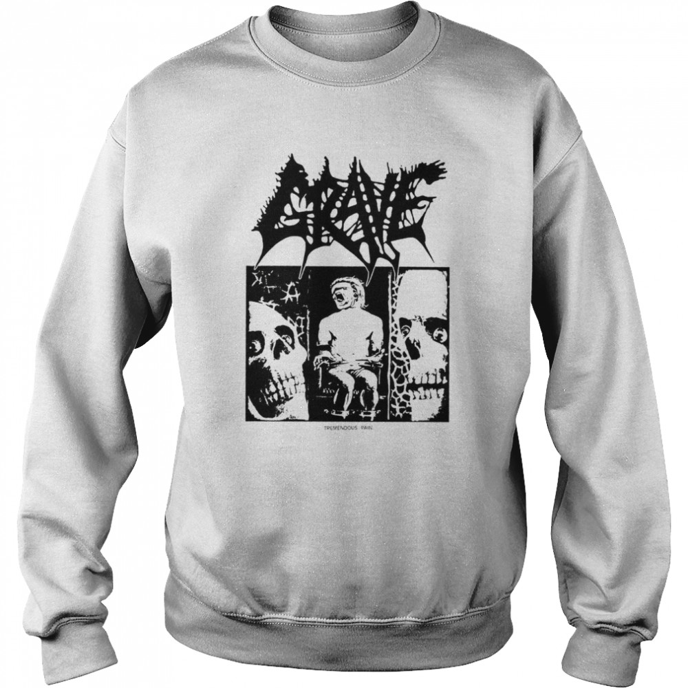 Grave Tremendous Pain91 Death Metal Band Gift Birthday T Unisex Sweatshirt