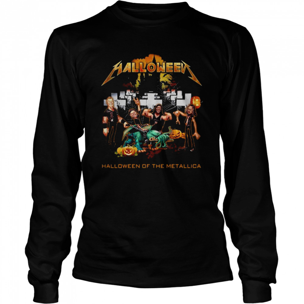 Halloween Of The Metallica Shirt Long Sleeved T-Shirt